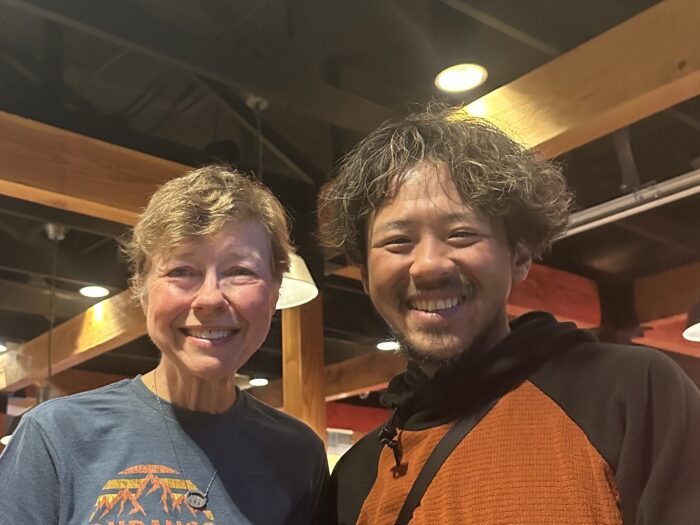 “Tony,” a Japanese friend/hiker I kept running into since my second week on the trail. An amazing, fluid community develops on long distance trails. 